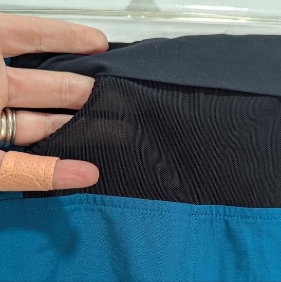 Hoka One One Running Shorts XLarge Men's Teal Lightweight Training Gym 7" Lined - Picture 8 of 8